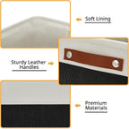 DULLEMELO Linen Closet Organizer and Storage Basket - Image 3