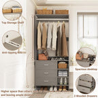 Aheaplus 2.5FT Closet System - Image 2