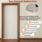 T Shape Door Seal Strip for Door & Windows Gaps，Draft Stopper Bottom Sweep - Image 4
