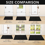 hicorfe Indoor Doormat, Front Back Door Mat Rubber Backing Non Slip Door Mats - Image 5