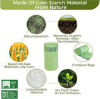 3 Gallon Compostable Trash Bags Drawstring, Heavy Duty Extra Thick 1 Mil - Image 7