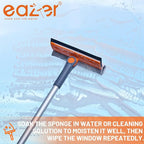 eazer Professional Window Squeegee, 2-in-1 Rotatable Squeegee - Image 4