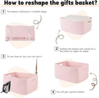 OIAHOMY Storage Basket for Shelves, Closet Cube Storage Bins Baskets for - Image 7