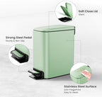 Cesun Small Bathroom Trash Can - Image 3
