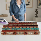 Aztec Ironing Mat Ironing Board Pad Heat Resistant, Quilting & Travel Blanket - Image 4