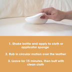 Furniture Clinic Leather Protection Cream | 2-in-1 Leather Conditioner & - Image 3