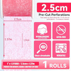 FRESINIDER Silicone Tape 1" x 1.5 Yard Pink 2 Rolls - Image 2