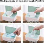 1 Pcs Diaper Wipes Dispenser, Refillable Wipe Container, Wipe Container - Image 6