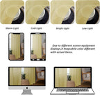Chyhomenyc Yellow Sheer Curtains 78 Inches Long 2 Panels Set - Image 3