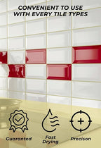 Tile Grout Repair, Cream 8.8 oz/250gr. Fast Drying Grout Repair Kit, Grout - Image 4
