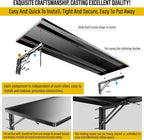 1.3x4ft Adjustable Rail Type Folding Storage Rack Shelf, Suitable - Image 6