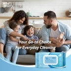WhyWorry Flushable Wipes for Adults, Extra Large 8"x10" Butt Wipes for Toilet & - Image 7