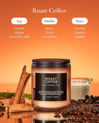M&SENSE Coffee Candles Scented Strong, Organic Natural Soy Wax - Image 2