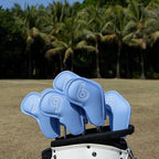 Montela Golf Iron Covers, Golf Iron Head Covers Leather Golf Iron Covers Set - Image 2