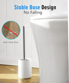 Ceramic Toilet Brush & Holder Set - Image 7