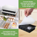 Silicone Ice Cube Tray, 2 Pack Easy-Release Stackable Ice Trays - Image 5