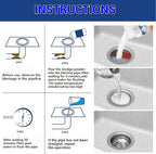 Wild Tornado Sink Drain Cleaner, Powerful Sink and Drain Cleaner Powder - Image 5