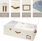 StorageWorks Under Bed Storage Bins, 90L Clothes Organizer - Image 4