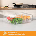 2 Pack Stackable Storage Drawers - Image 7