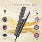 Newbealer 3in1 Clamp Travel Steam Iron - Image 2