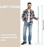63“Ultra Long Carpet Rake by LINTPLUS-Heavy Duty Carpet Scraper & Pet Hair - Image 2