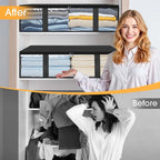 StorageRight Under Bed Storage Bins, Breathable Organizer - Image 5