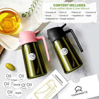 YARRAMATE 2Pcs 16oz/470ml Dark Green Oil Sprayer - Image 3