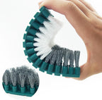 Crevice Cleaning Brush, Hard Bristle Grout Brush Gap Cleaner Tool - Image 3