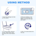 CHMI 100 Pack Toilet Bowl Cleaner Tablets, Long-lasting Bathroom Toilet Tank - Image 7