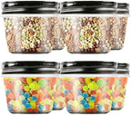 Novelinks 4 oz Clear Plastic Jars - Image 7