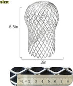 6 Pack Downspout Guard Filter, Gutter Downspout Guard Gutter Guard Strainer - Image 3