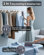 1200W Travel Steamer for Clothes Portable Mini, Dual Voltage, Small Foldable - Image 7