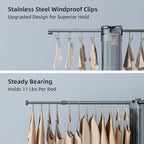 BIREN Clothes Drying Rack Foldable Extending Laundry Rack - Image 5
