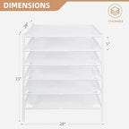 STORAGE MANIAC Sweater Drying Rack, Mesh Clothes Drying Rack, Stackable Laundry - Image 3