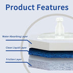 Aimery 100 Counts Blue Disposable Toilet Bowl Cleaning Refills Make Toilet And - Image 5