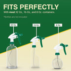 Heluva Green Spray Bottle Nozzle Replacement, Bottle Tops Only - Image 6