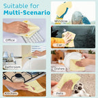 Matthew Microfiber Cleaning Cloth Roll 72Pack Reusable Paper Towels&Washable - Image 5