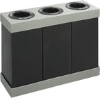 Safco Trash Can Recycle Bin Combo, 28 Gallon Each, At Your Disposal Recycling by SafcoProducts