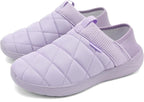 KUBUA Slippers for Men and Womens Indoor House Shoes Plush Slip on Outdoor - Image 6