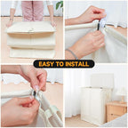 150L Double Laundry Hamper - Image 3