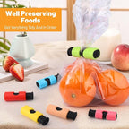 AmoreAngel Crafts 12 Pack Bread Bag Clips，Squeeze Lock Food Bag Clips, Plastic - Image 6
