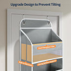 Yecaye Over The Door Organizer Storage, 5-Tier Heavy Duty Door Organizers - Image 5