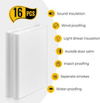 Zonon 64 Pieces Door Corner Seal Weatherstripping Exterior Door Frame Seal - Image 3