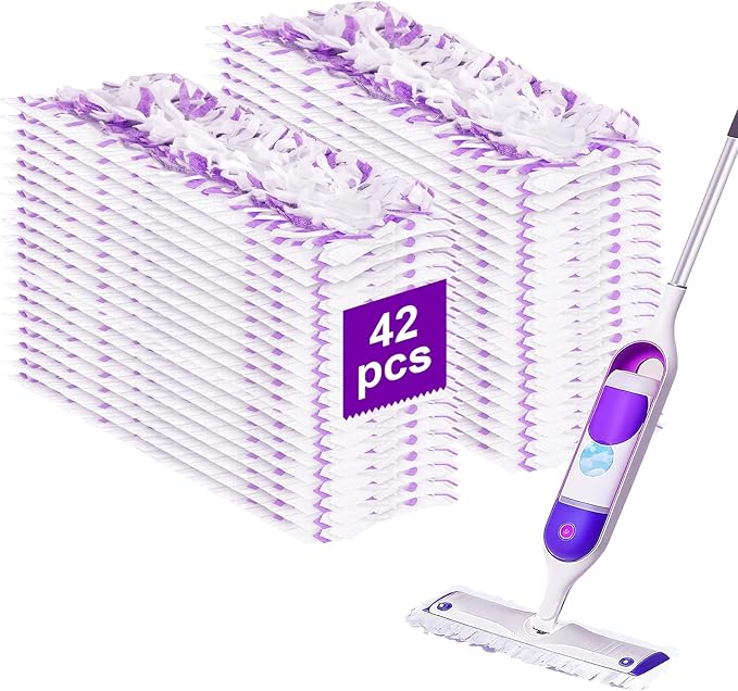 42 Pcs 5X Cleaning Power Mop Refills by Unknown