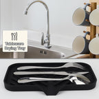 Yasmen Silicone Bathroom Soap Dishes, Sink Sponge Holder - Image 4