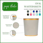 Jaye's Studio Mattie Oval Waste Basket - Image 4