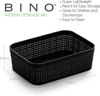 BINO | Woven Plastic Basket | XS, Space - Image 2