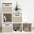Univivi 12x12 Storage Cube Bins set of 4 Cube Organizer - Image 3