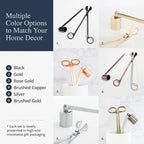 Candle Wick Trimmer and Candle Snuffer Accessory Set – Pick Your Color - Image 7