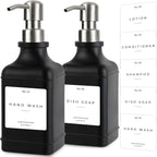 Emerson Essentials Soap Dispenser, Dish Soap Dispenser, Soap Bottle Bathroom Set by Emerson+Essentials